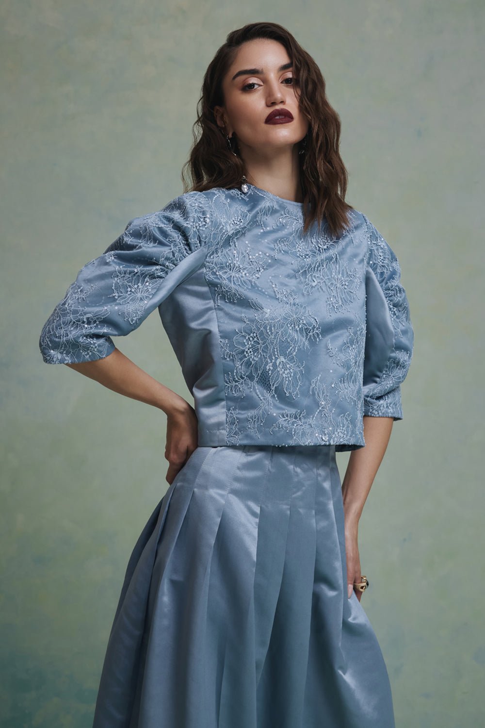 Meadow Lace Skirt Set - Zabella