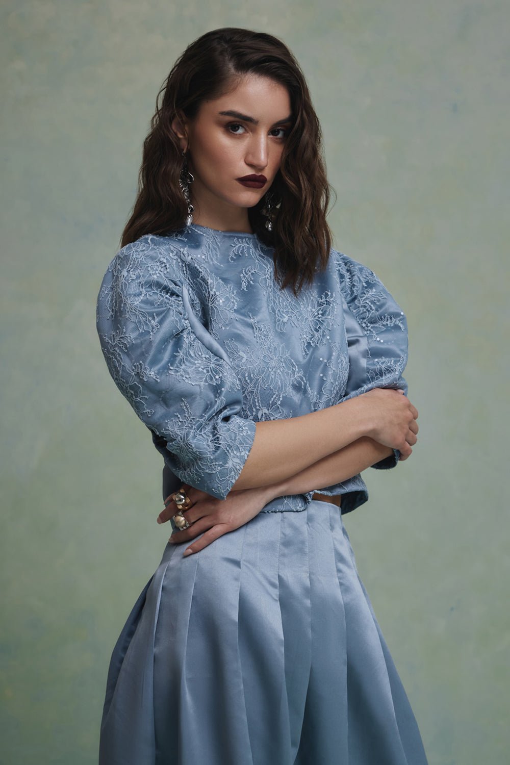 Meadow Lace Skirt Set - Zabella