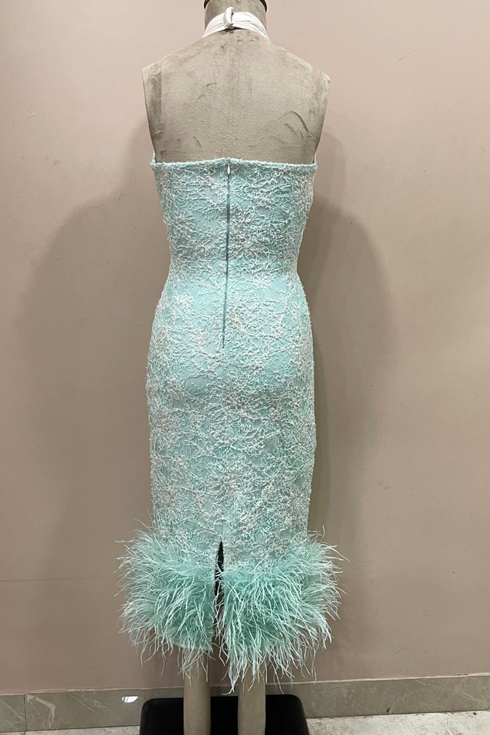 Mint Feather Midi - Zabella