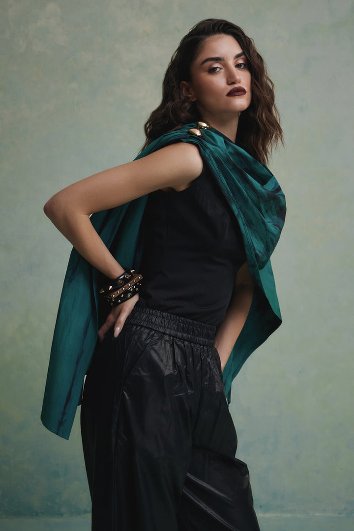 Mira Moss Drape Top - Zabella