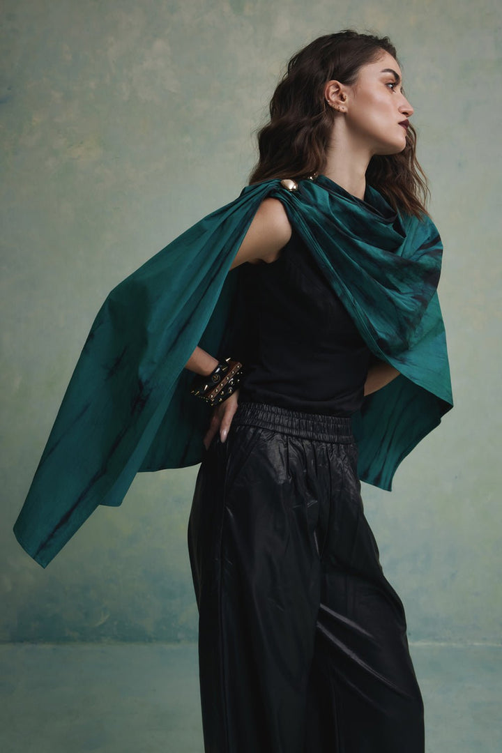 Mira Moss Drape Top - Zabella