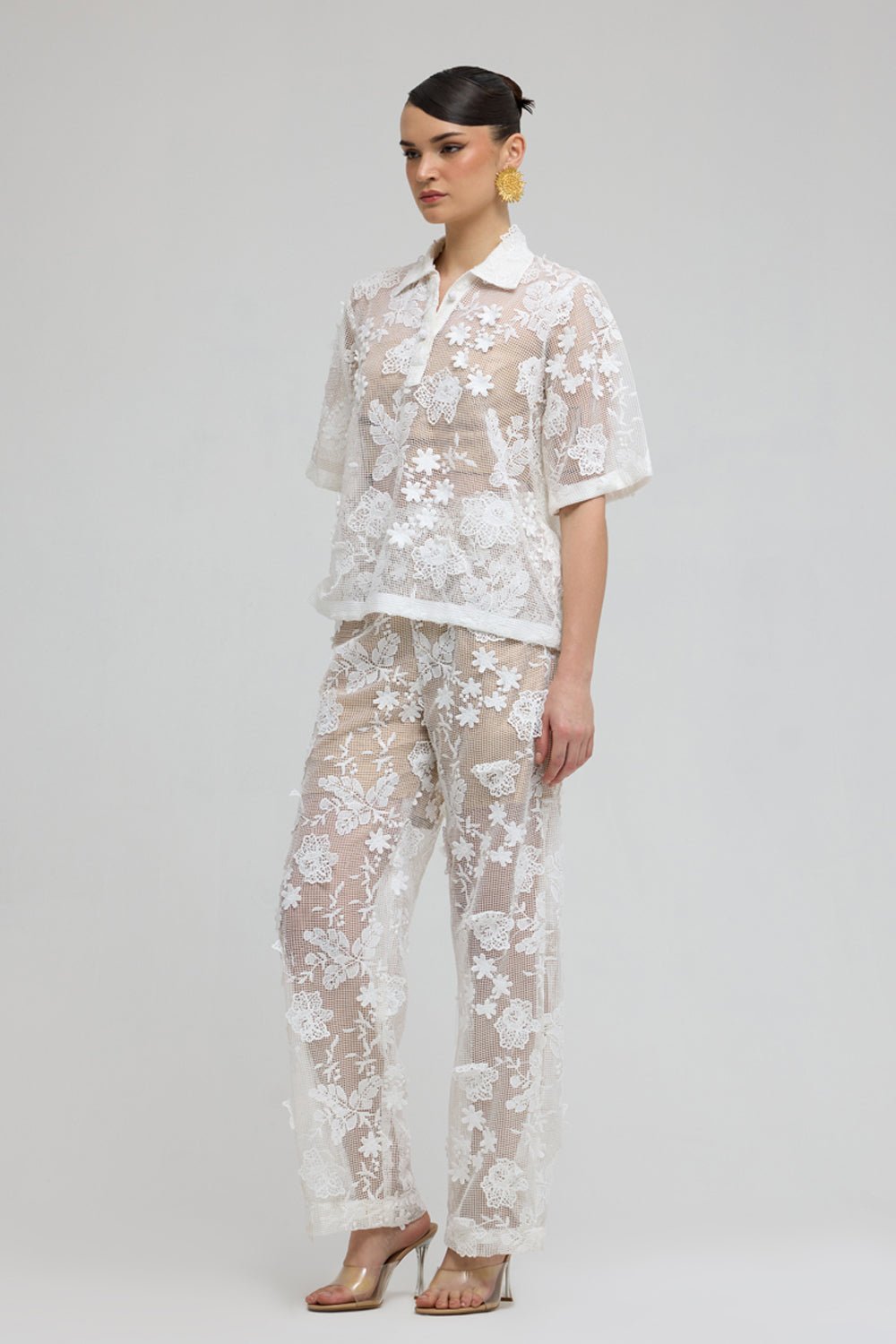 Naples Lace Co - ord Set - Zabella