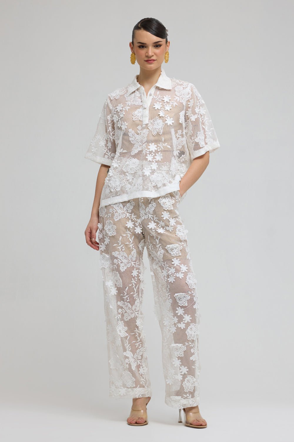 Naples Lace Co - ord Set - Zabella