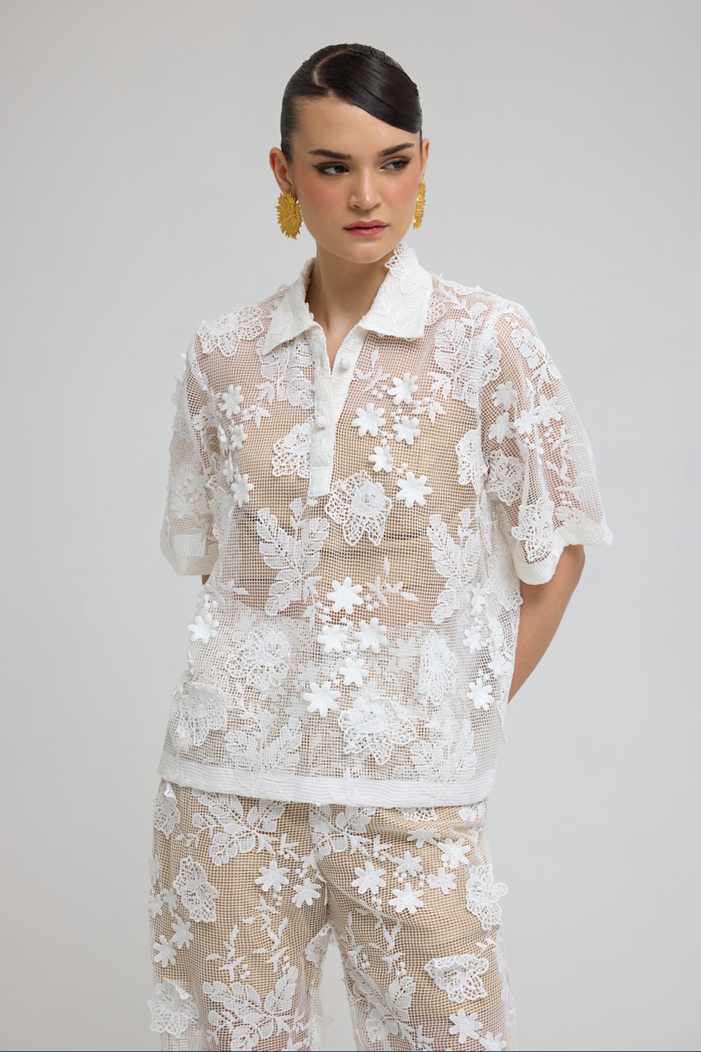 Naples Lace Co - ord Set - Zabella
