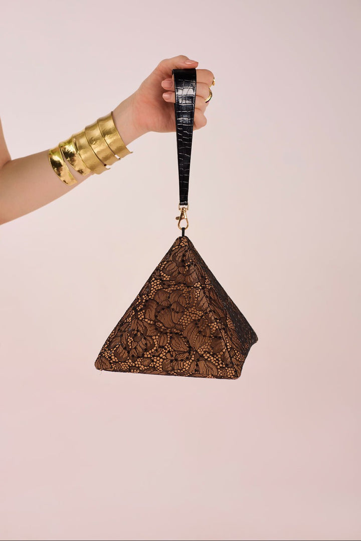 Noir Fringed Bag - Zabella