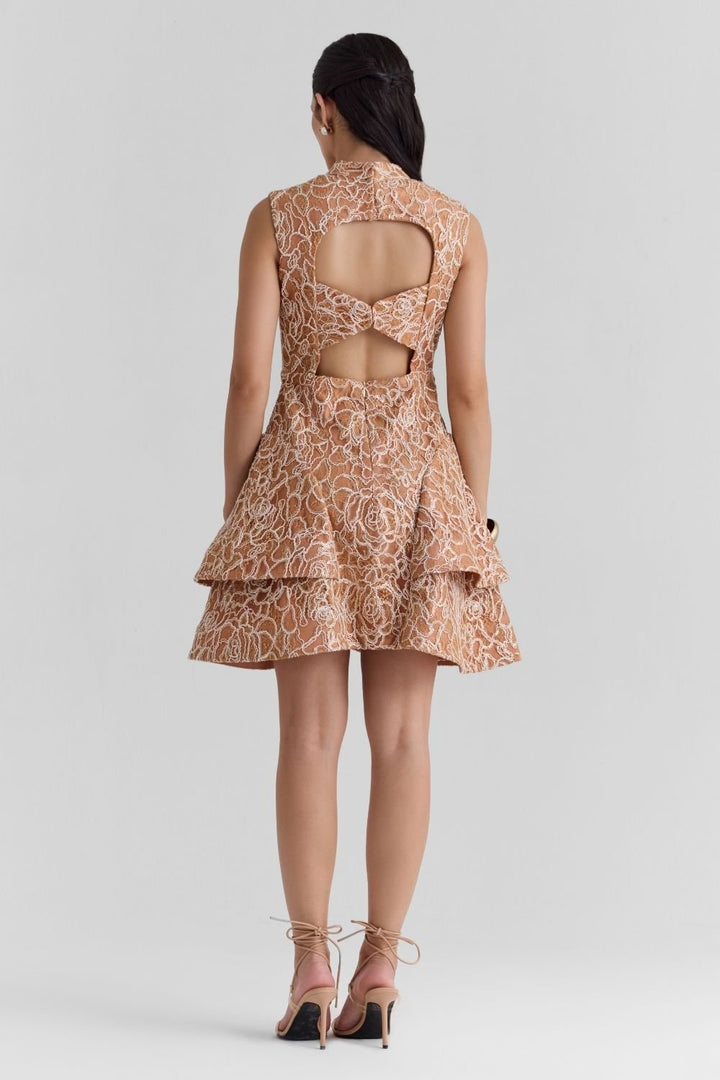 Orla Structured Mini Dress - Zabella