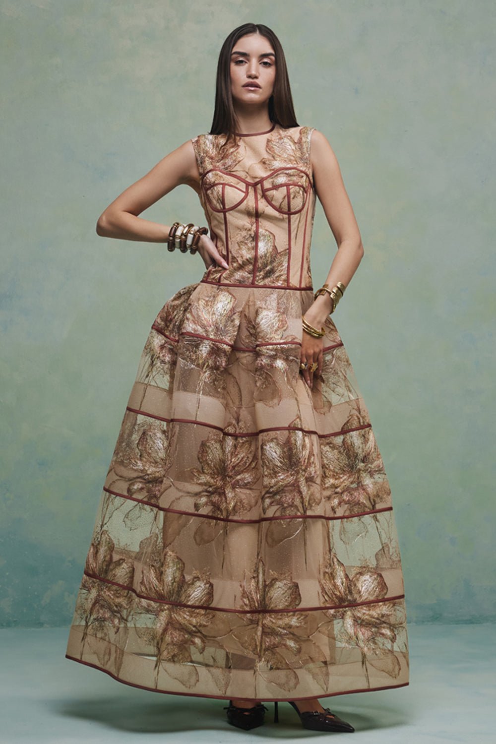 Paradise Lace Gown - Zabella