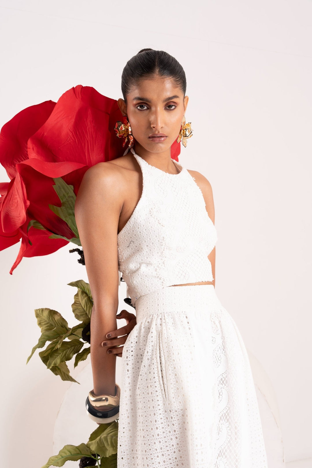 Pearl Scalloped Co Ord Set - Zabella