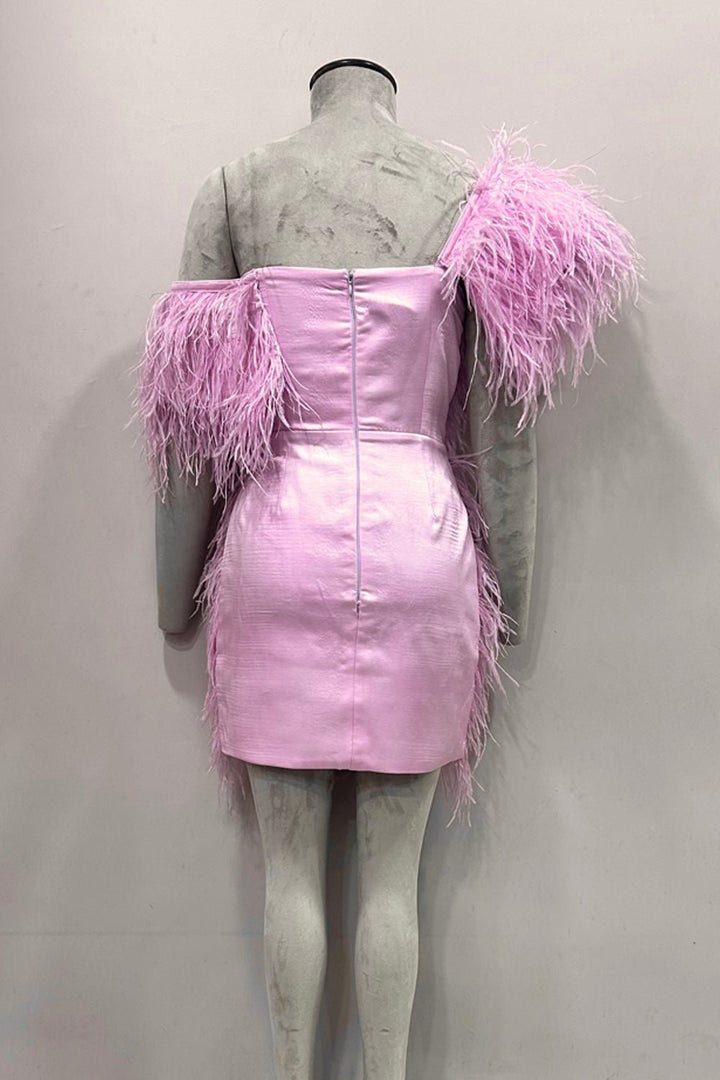 Pink Feather Mini - Zabella