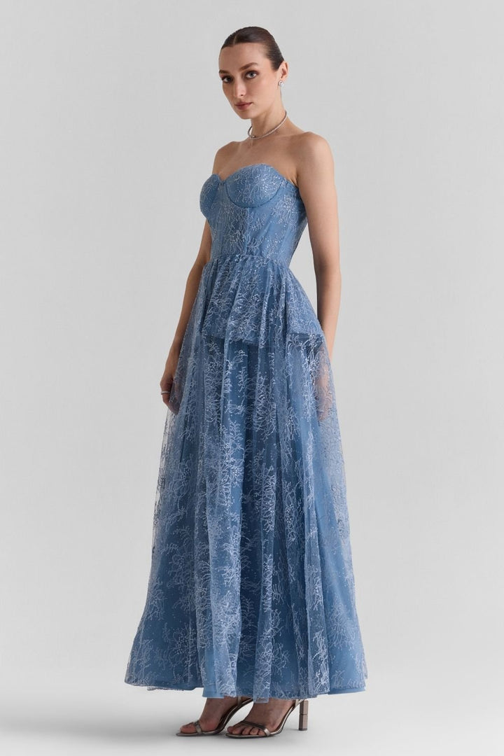 Rosaline Corset Lace Gown - Zabella