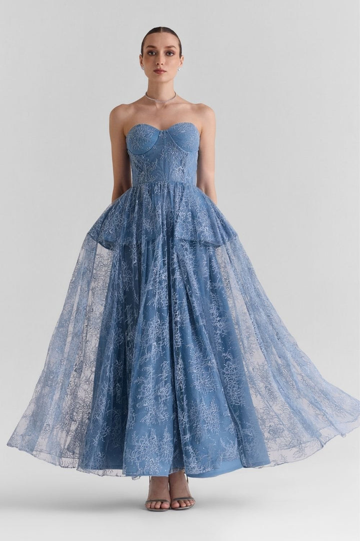 Rosaline Corset Lace Gown - Zabella