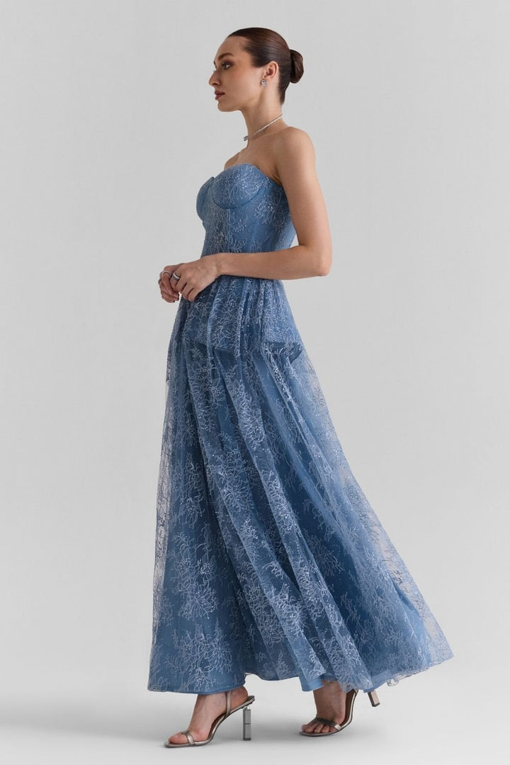 Rosaline Corset Lace Gown - Zabella