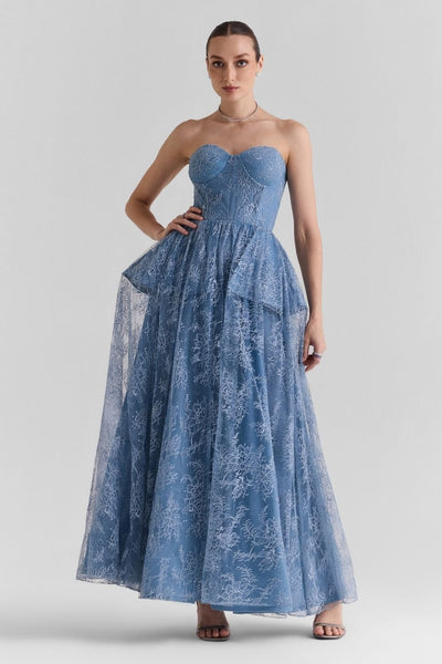 Rosaline Corset Lace Gown - Zabella