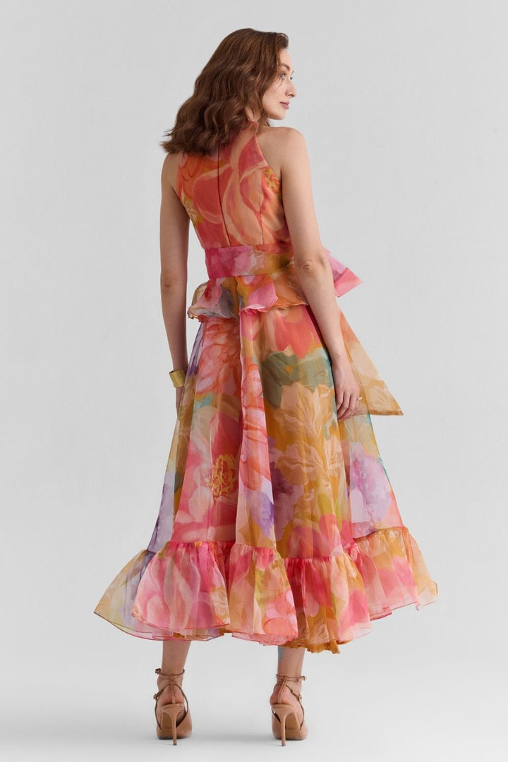 Serena Organza Ruffled Dress - Zabella
