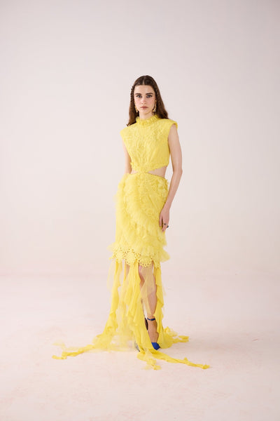 Sunglow Aurora Lace Dress - Zabella