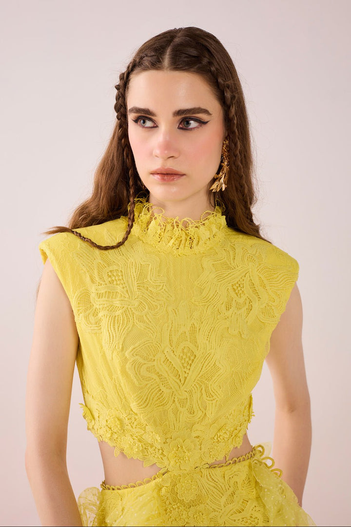 Sunglow Aurora Lace Dress - Zabella