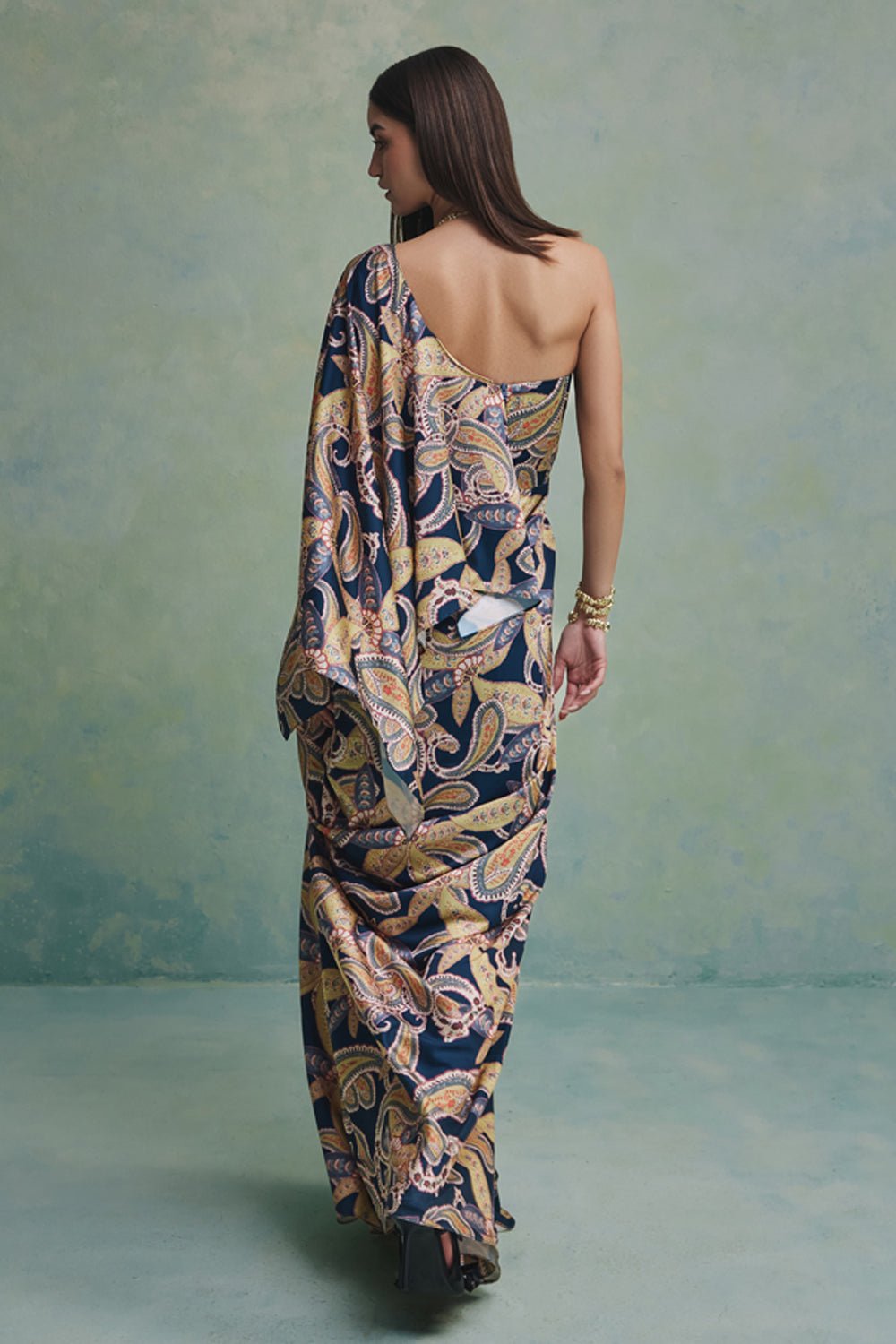 Victoria Wild Drape Dress - Zabella