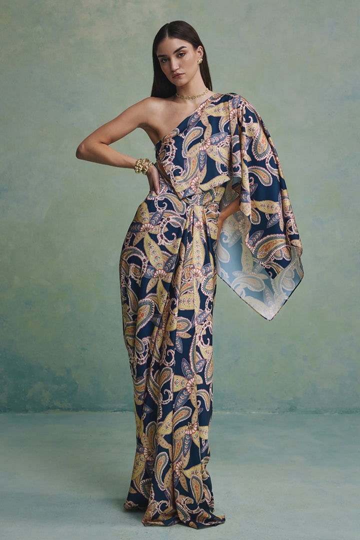 Victoria Wild Drape Dress - Zabella