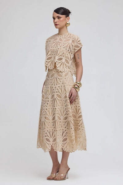 Vienna Lace Skirt - Zabella