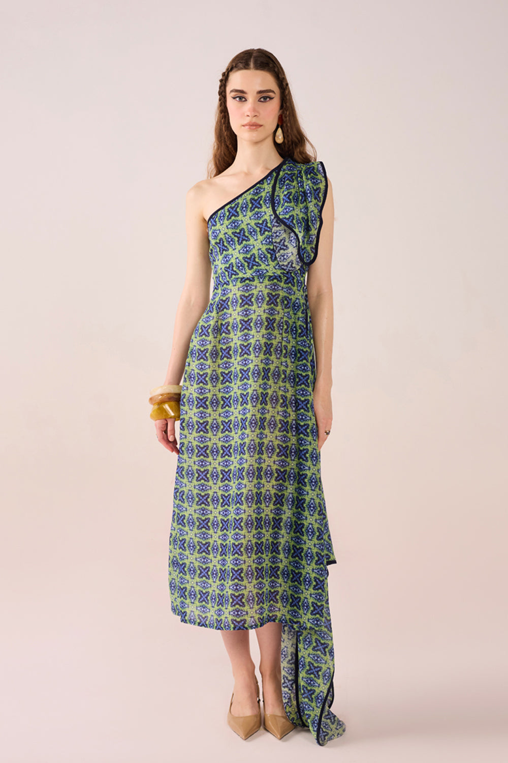 Athena Asymmetric Dress