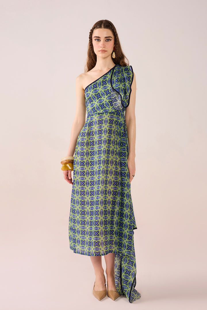 Athena Asymmetric Dress