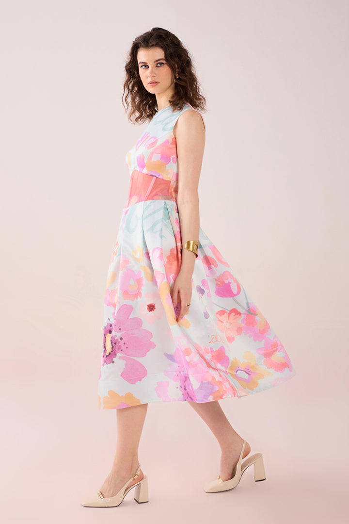 Valentina Pleated Midi