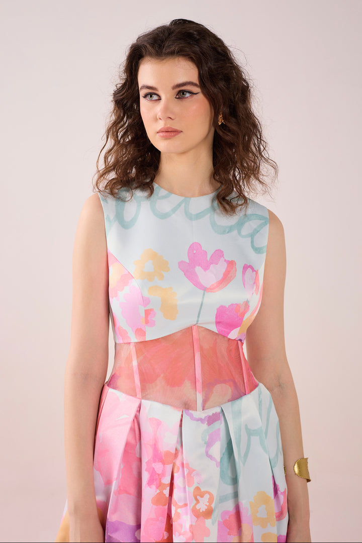 Valentina Pleated Midi