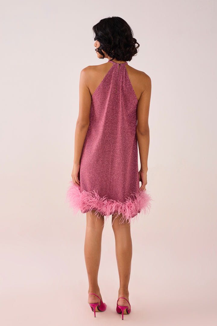 Sheen Rose Feather Mini
