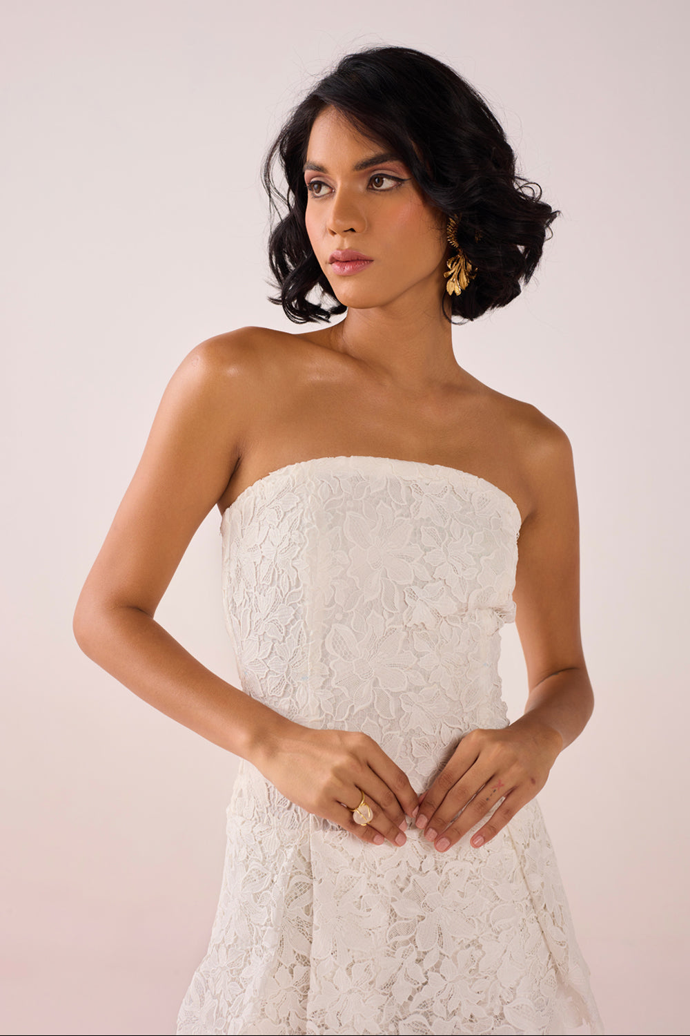Sandra Peplum Midi