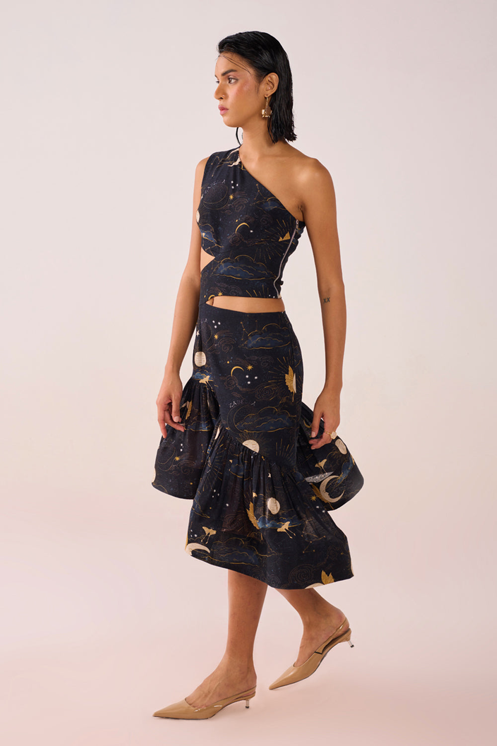 Cosmic Cut Out Dress