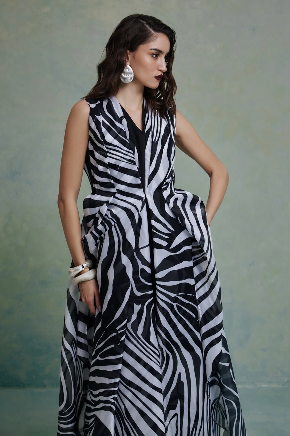 Zebra Royale Jumpsuit - Zabella