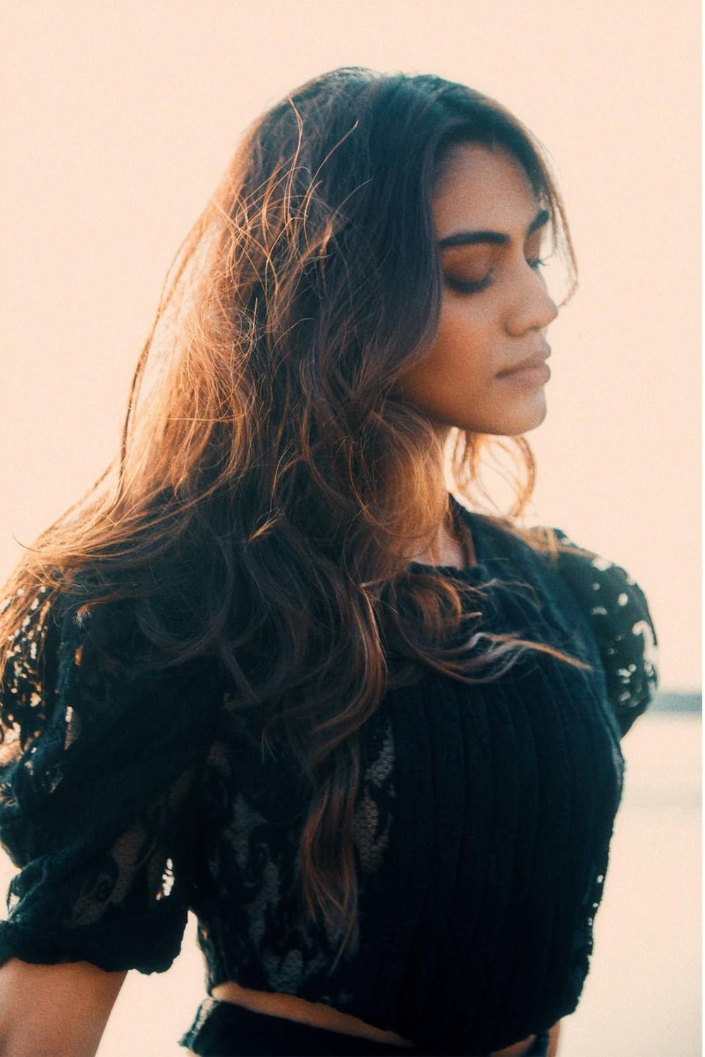 Apeksha Porwal In Our Black Textured Cut Out Midi Dress - Zabella
