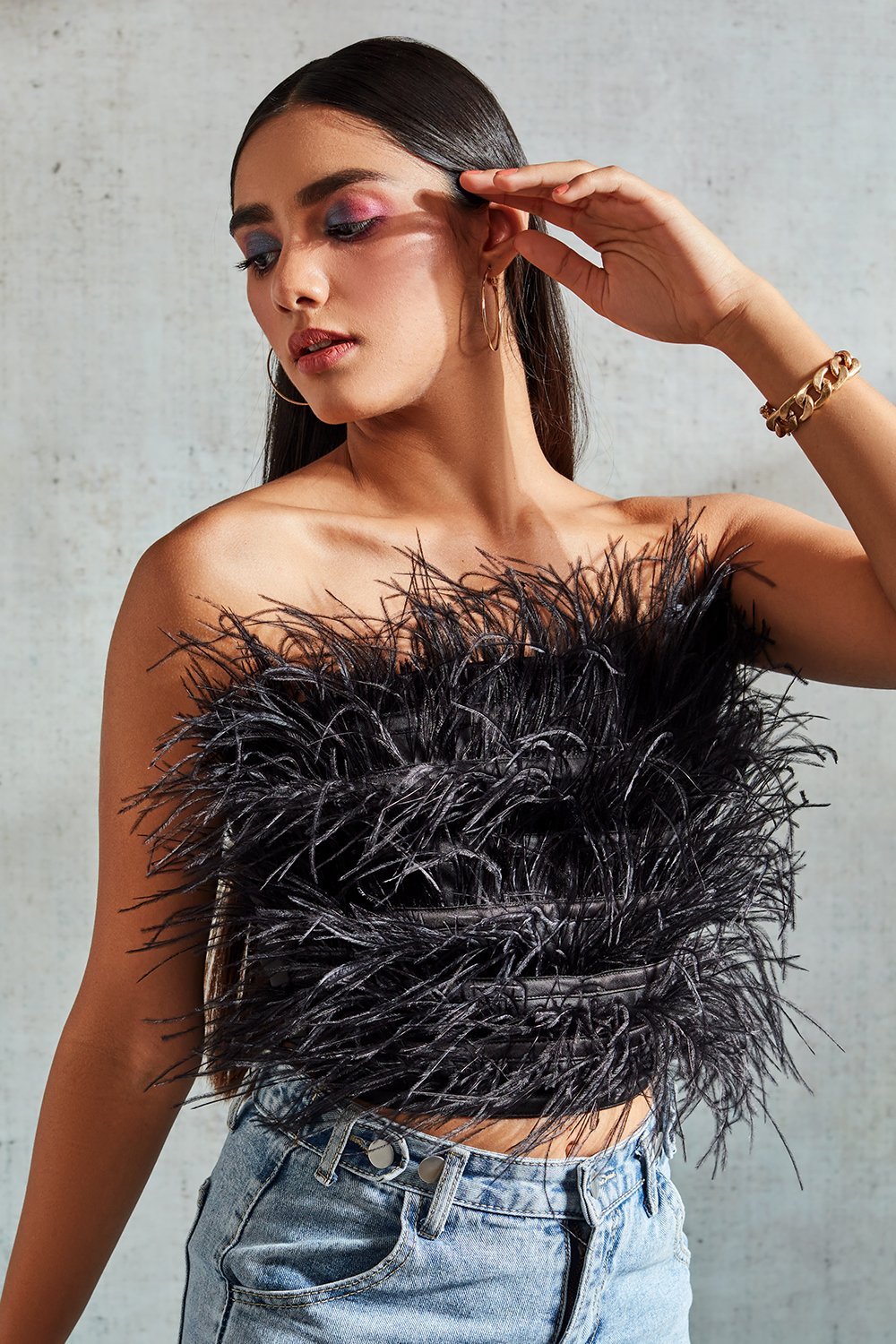 yo biotop ベアトップ Feather top タグ付き未使用品 yo BIOTOP