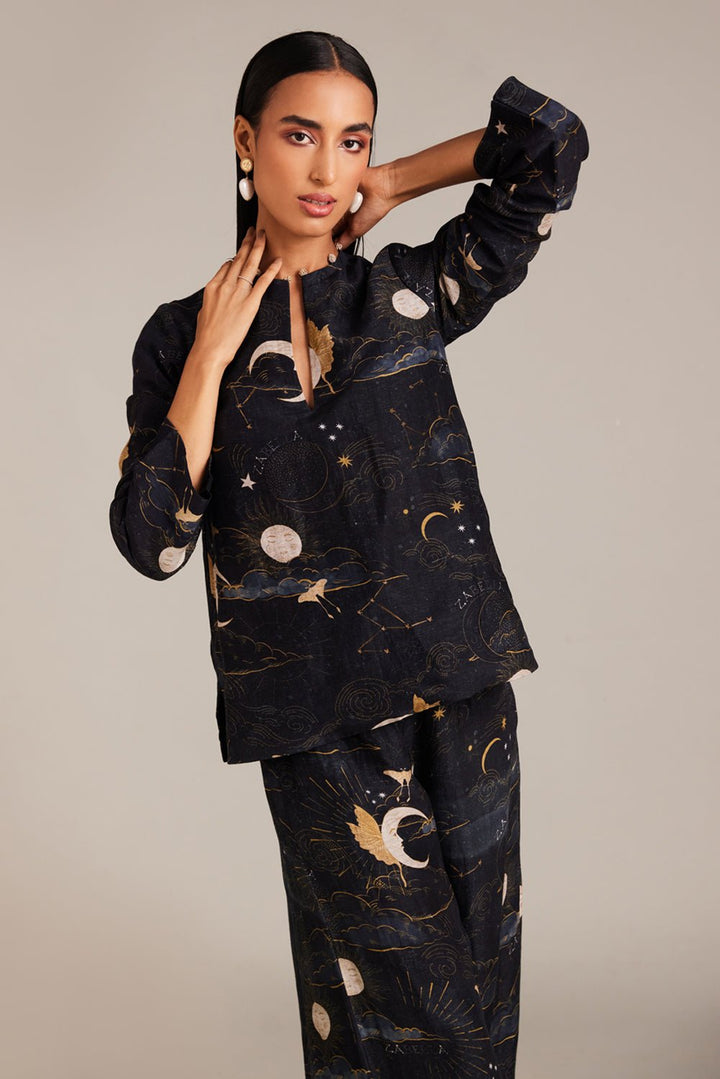 Cosmic Top And Pants Set - Zabella