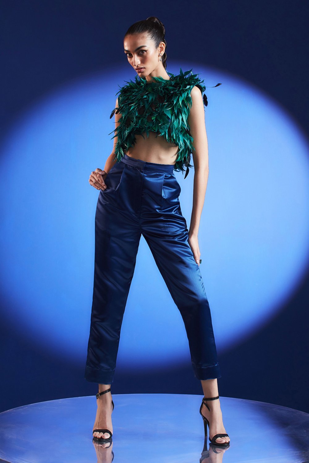 Deep Blue Pants - Zabella