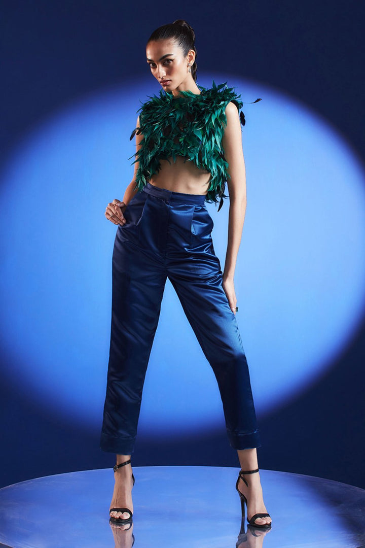 Deep Blue Pants - Zabella