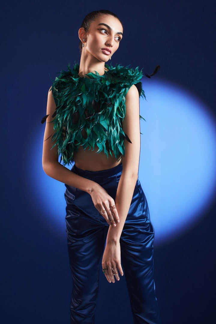 Deep Blue Pants - Zabella