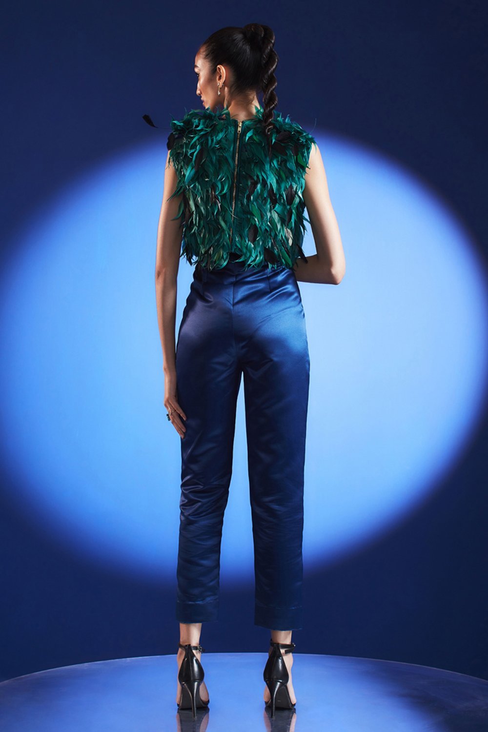 Deep Blue Pants - Zabella