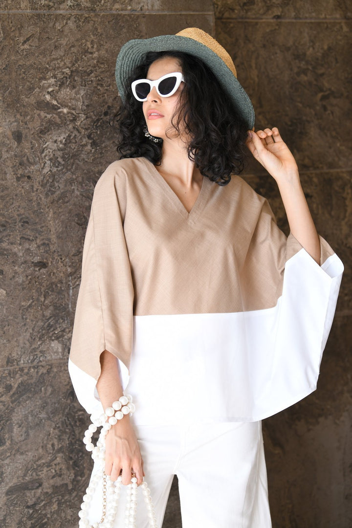 Half & Half Tunic - Shopzabella