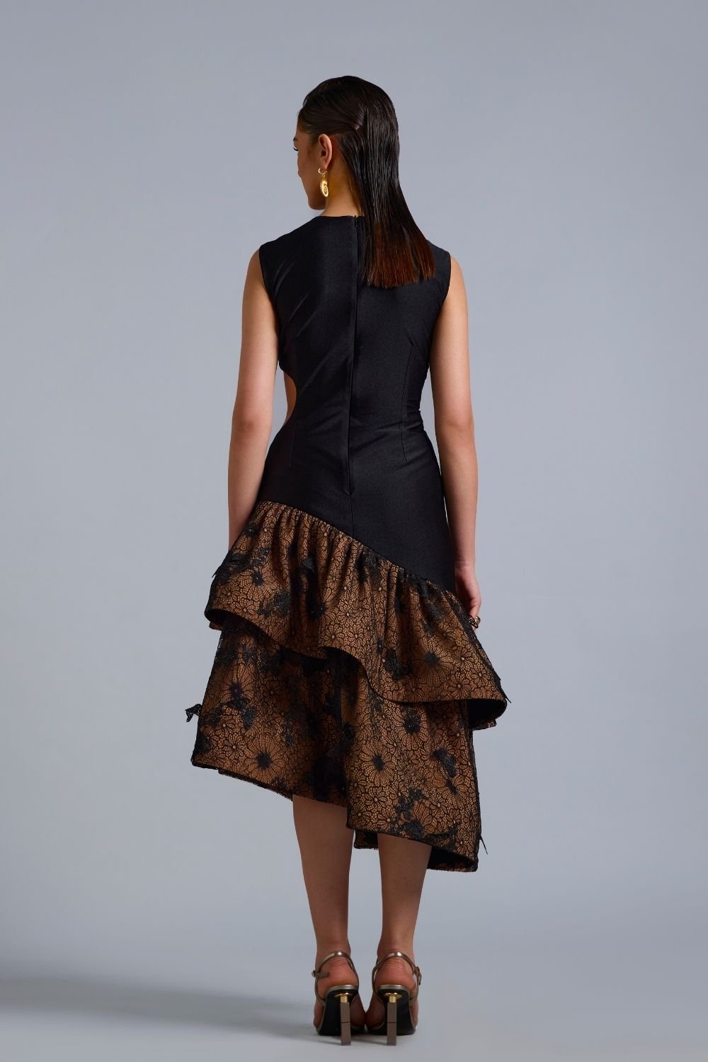 Joy Layered Cut Out Midi - Zabella