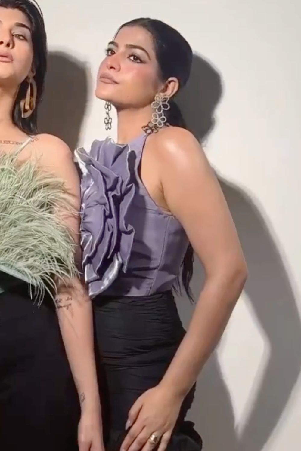 Kritika Khurana In Our Lilac Rose Top - Zabella