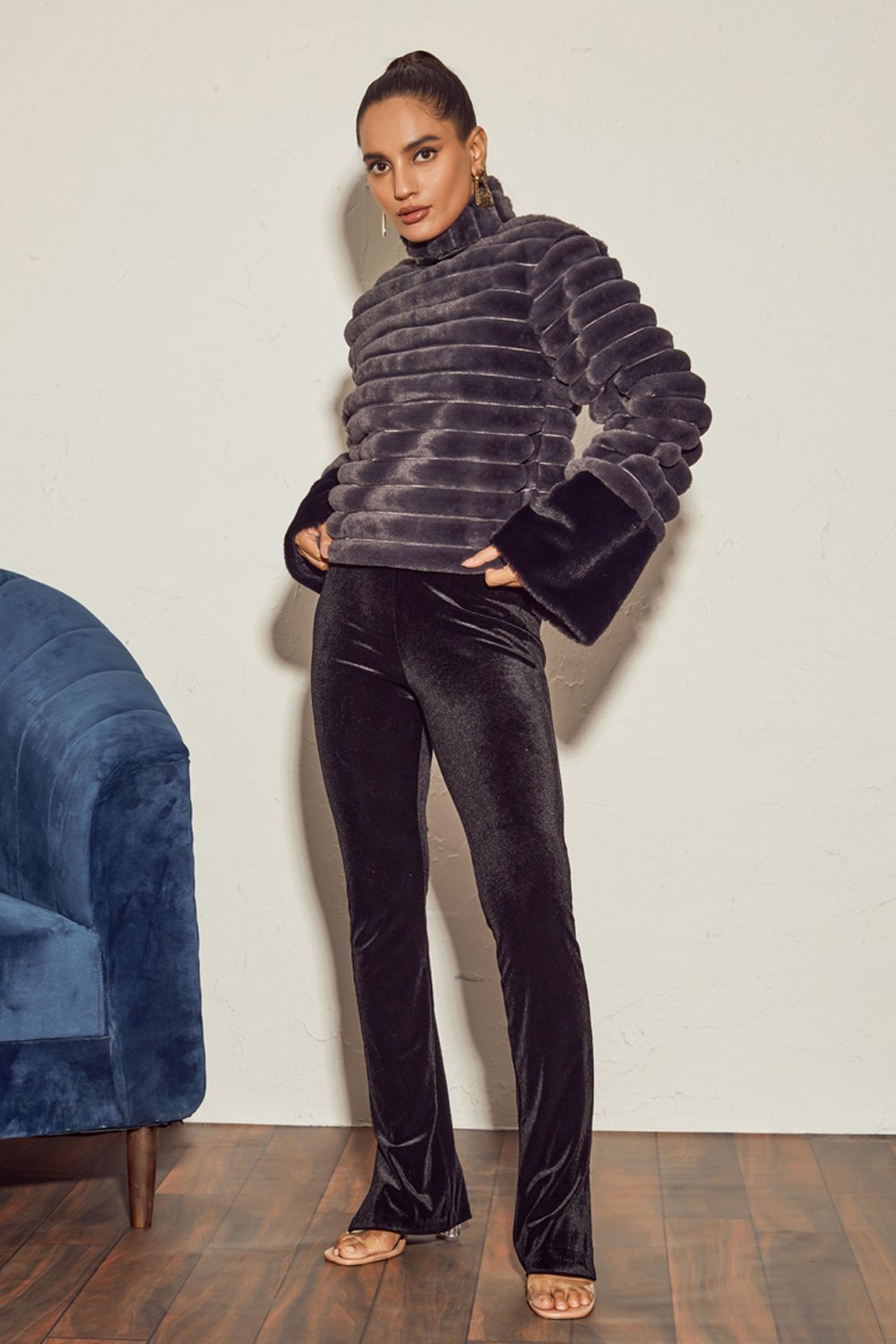 Layered Fur Top - Zabella
