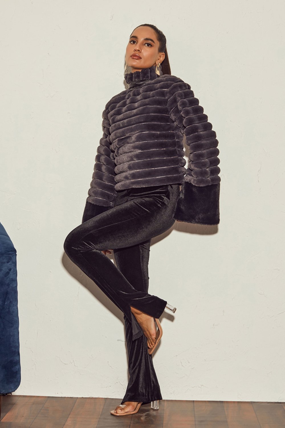 Layered Fur Top - Zabella