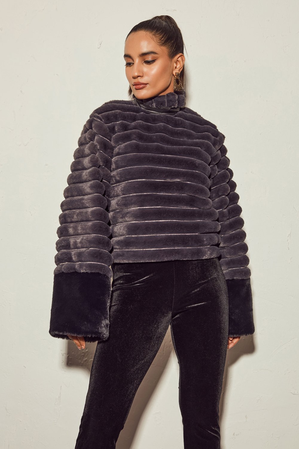 Layered Fur Top - Zabella