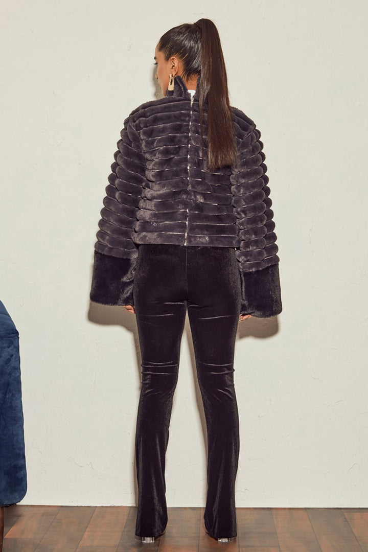 Layered Fur Top - Zabella