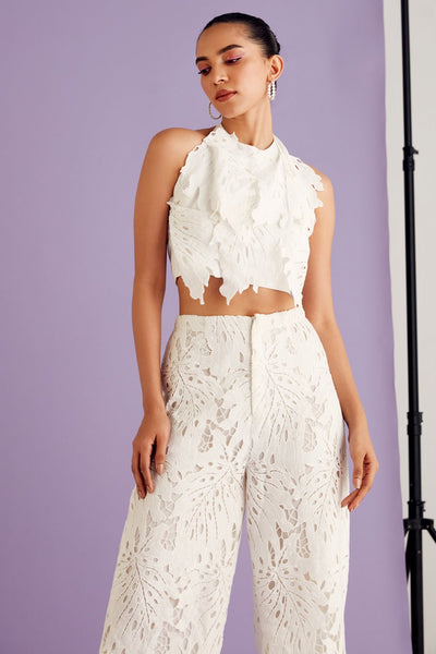 Leaflet Lace Pants - Zabella
