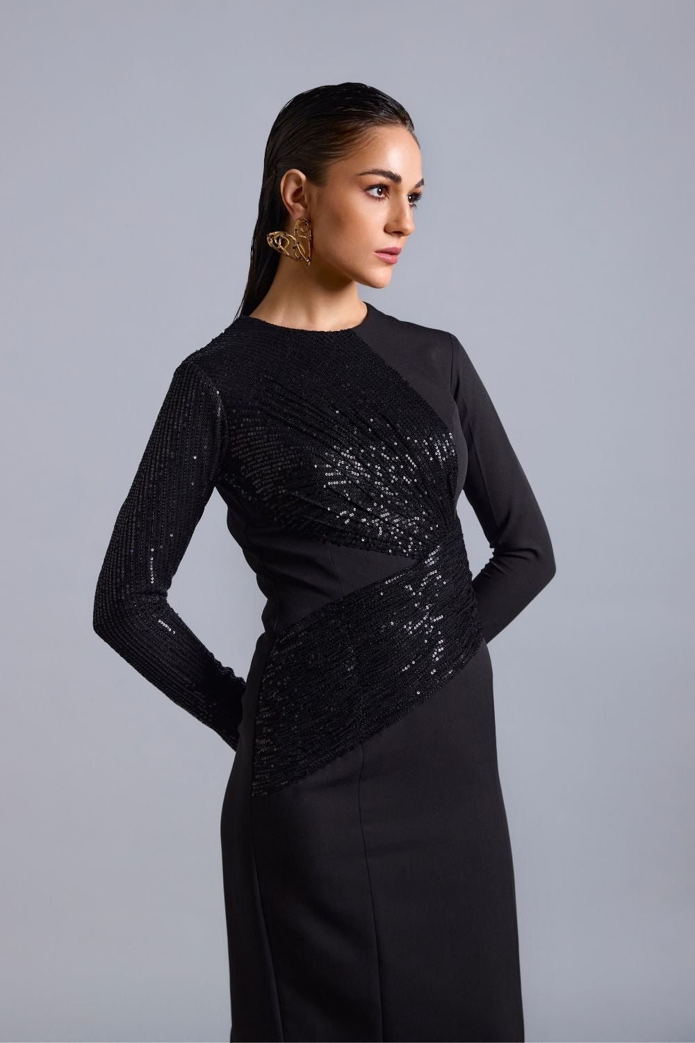 Margot Noir Midi - Zabella