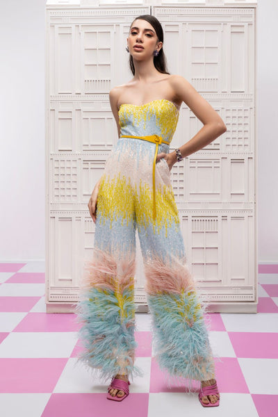 Mia Ombre Jumpsuit - Zabella