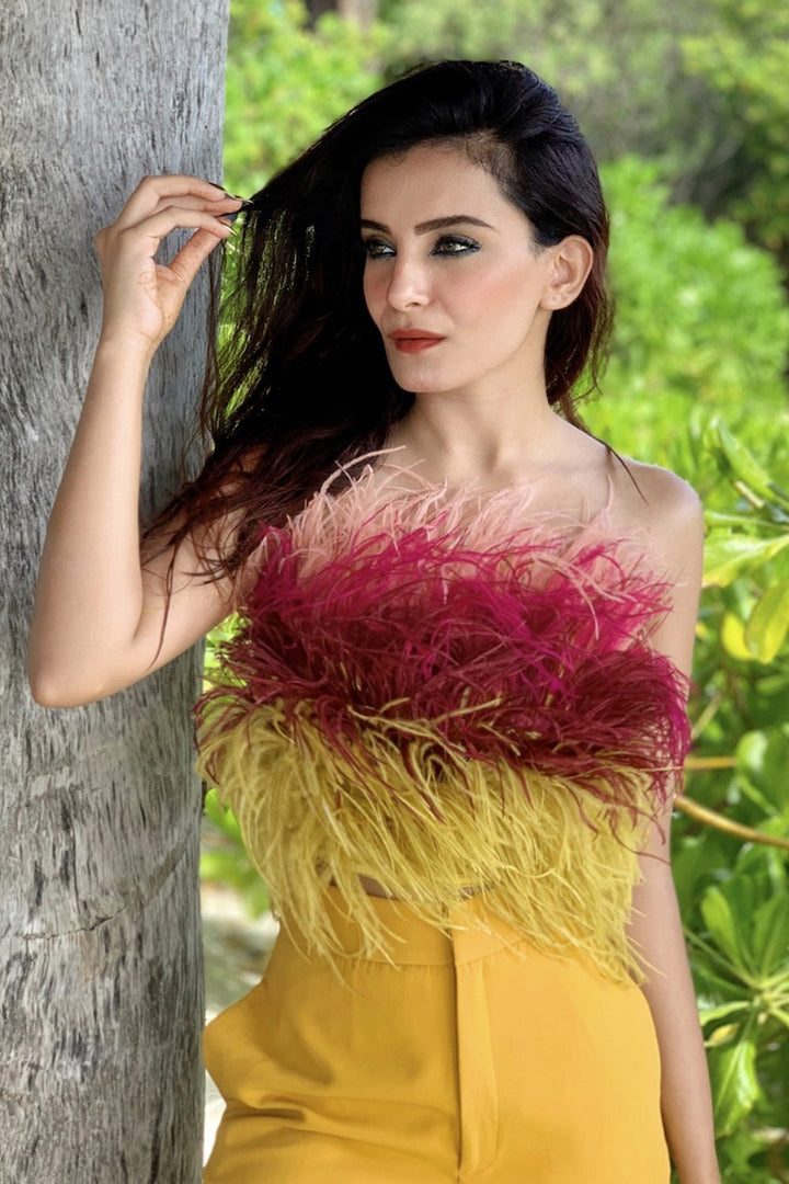 Mitali Sagar In Our Feather Top - Zabella