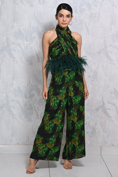 Sacramento Floral Feather Set - Shopzabella